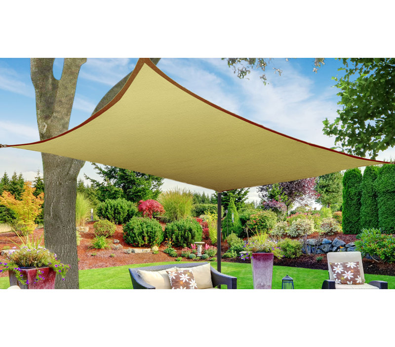 Boen 12' x 16' Rectangular Shade Sail & Reviews